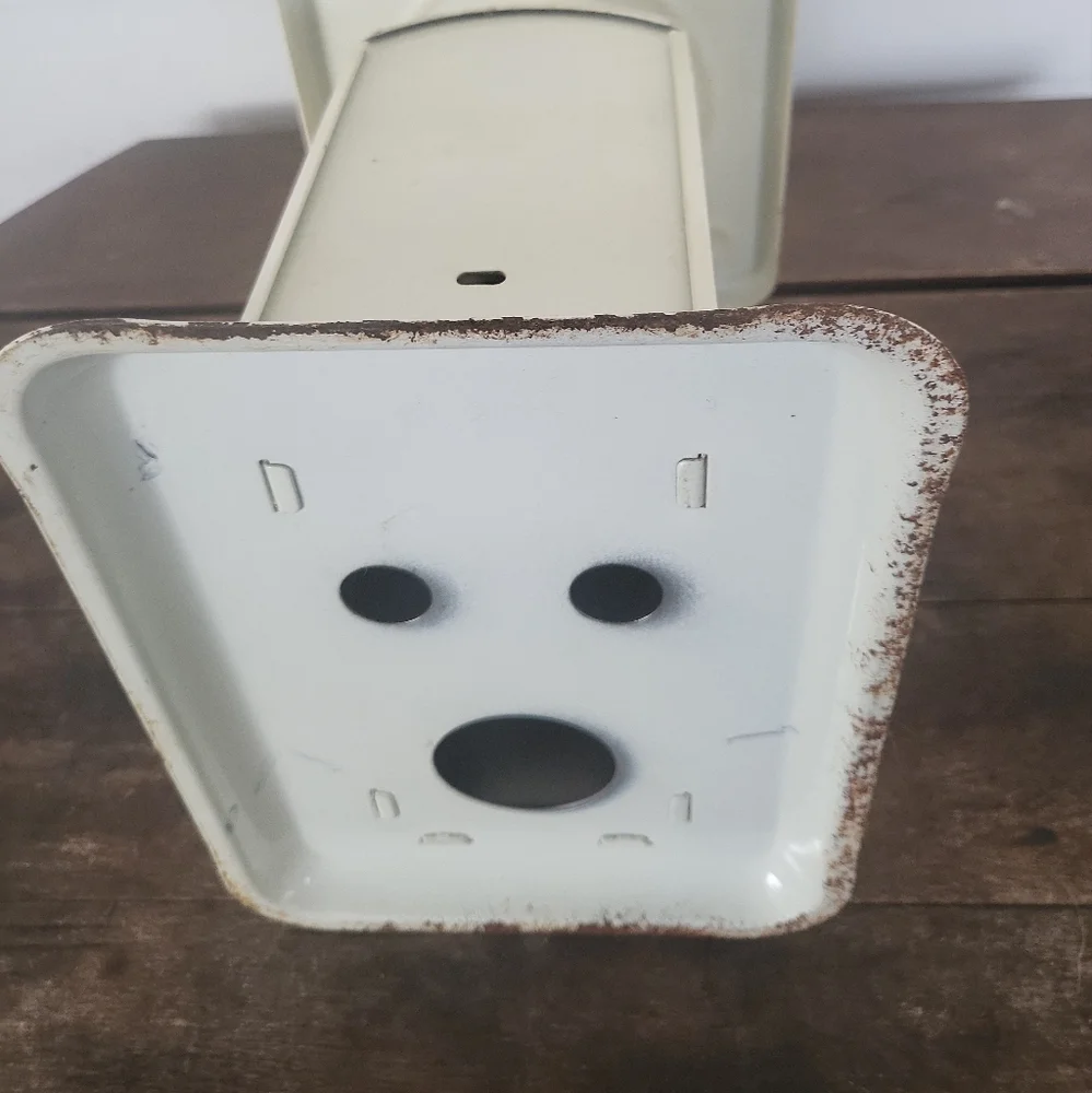 Vintage American Family White Metal Kitchen Scale 25lb